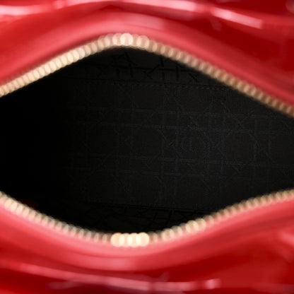 Christian Dior Patent Cannage Medium Lady Dior Red 5 of 10