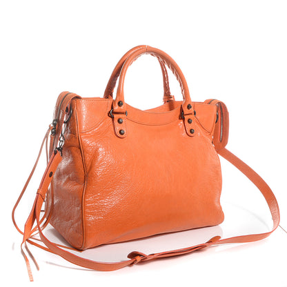 Balenciaga Agneau Velo Tangerine 5 of 12