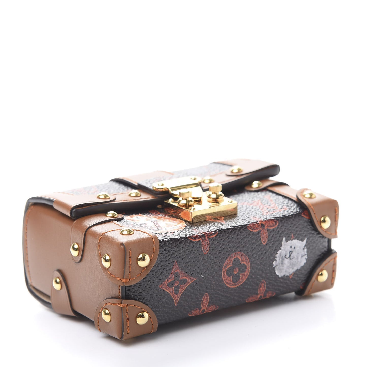 Catogram Essential Trunk Orange Marron