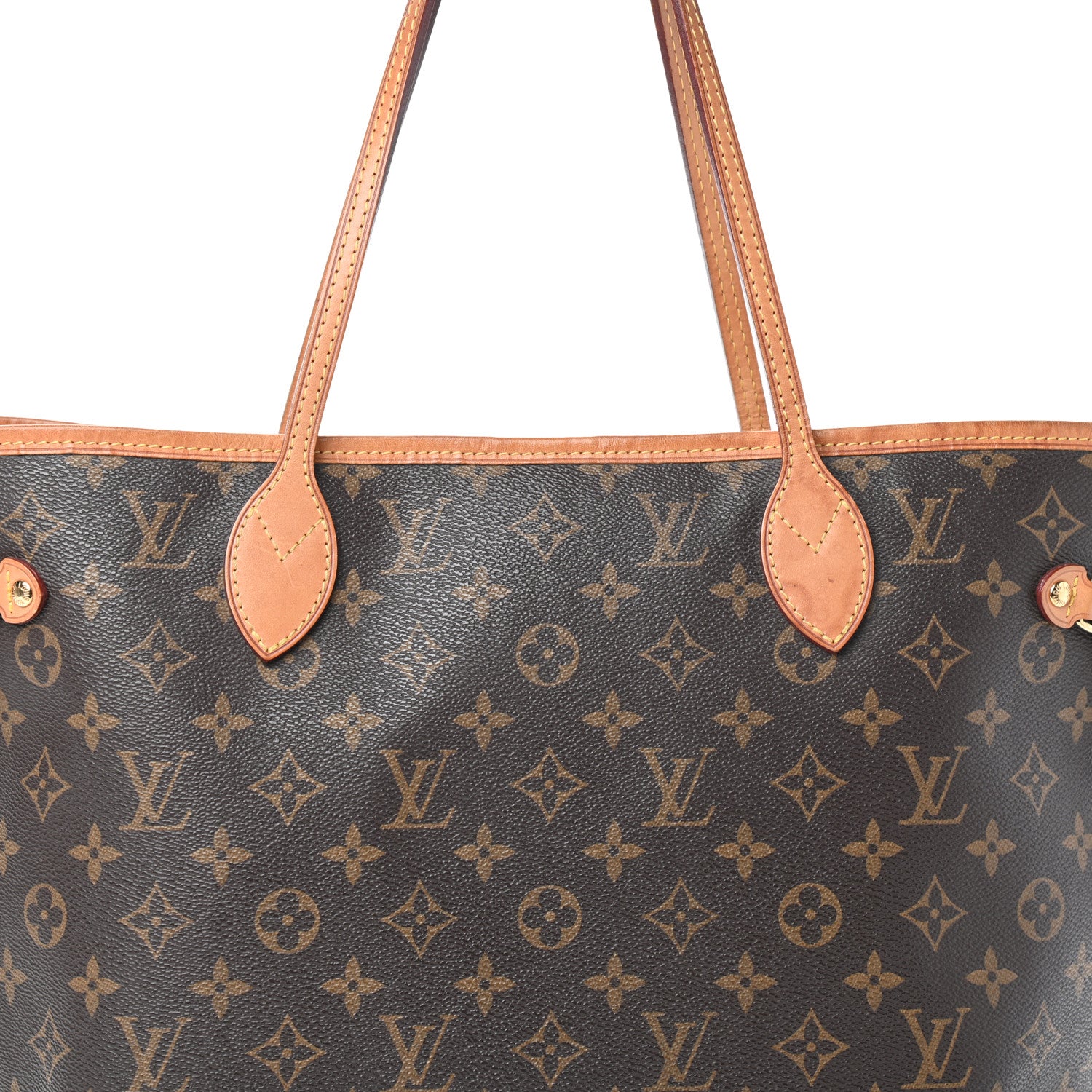 Louis Vuitton Monogram Neverfull MM 7 of 9