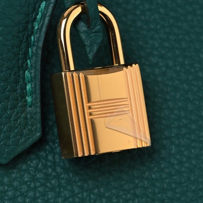 Hermes Togo Birkin 25 Malachite 11 of 11