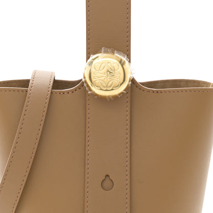 Loewe Smooth Calfskin Mini Pebble Bucket Bag Oak 7 of 9