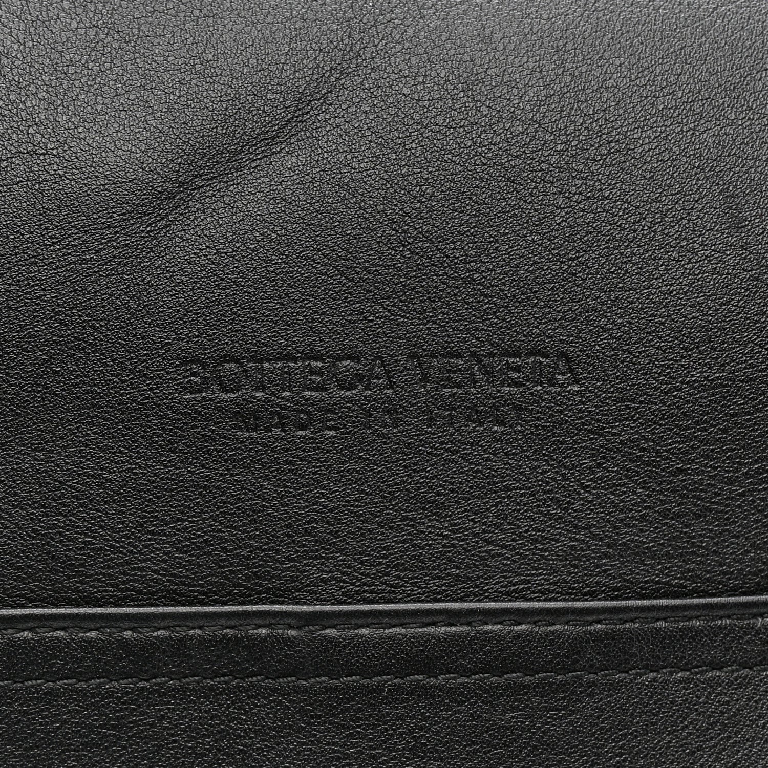 Bottega Veneta Silky Calfskin Large Hop Black 9 of 12
