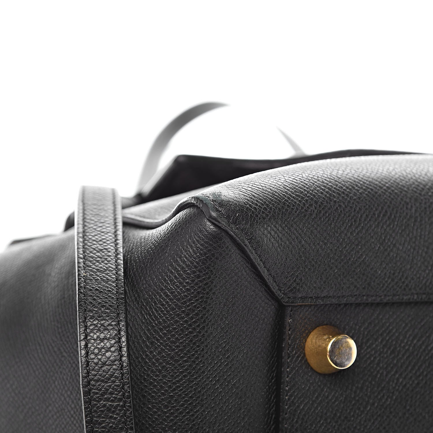 Celine Grained Calfskin Mini Belt Bag Black 7 of 11