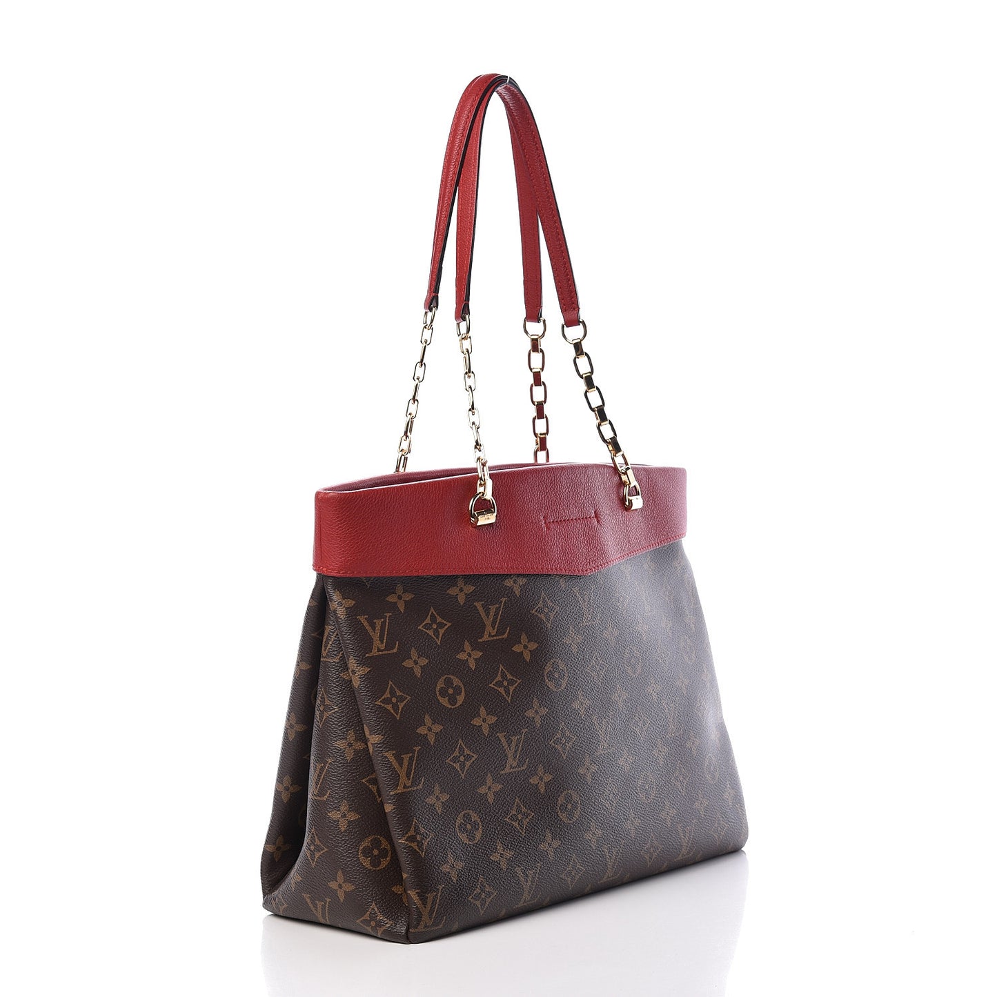 Monogram Pallas Shopper Cherry