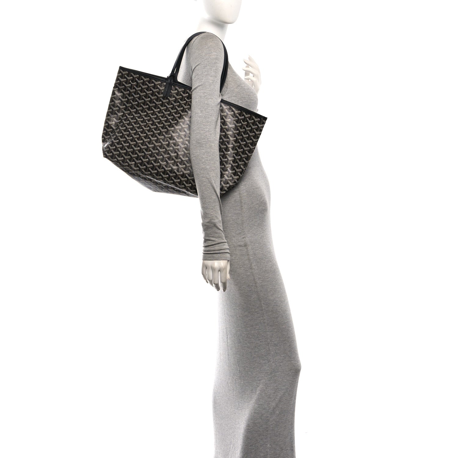 Goyard Goyardine Saint Louis PM Black 2 of 12