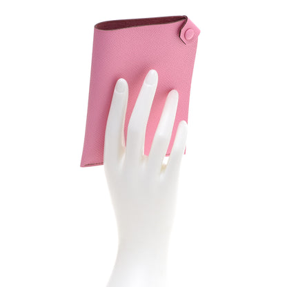 Hermes Epsom Tarmac PM Passport Holder 5P Pink 2 of 8