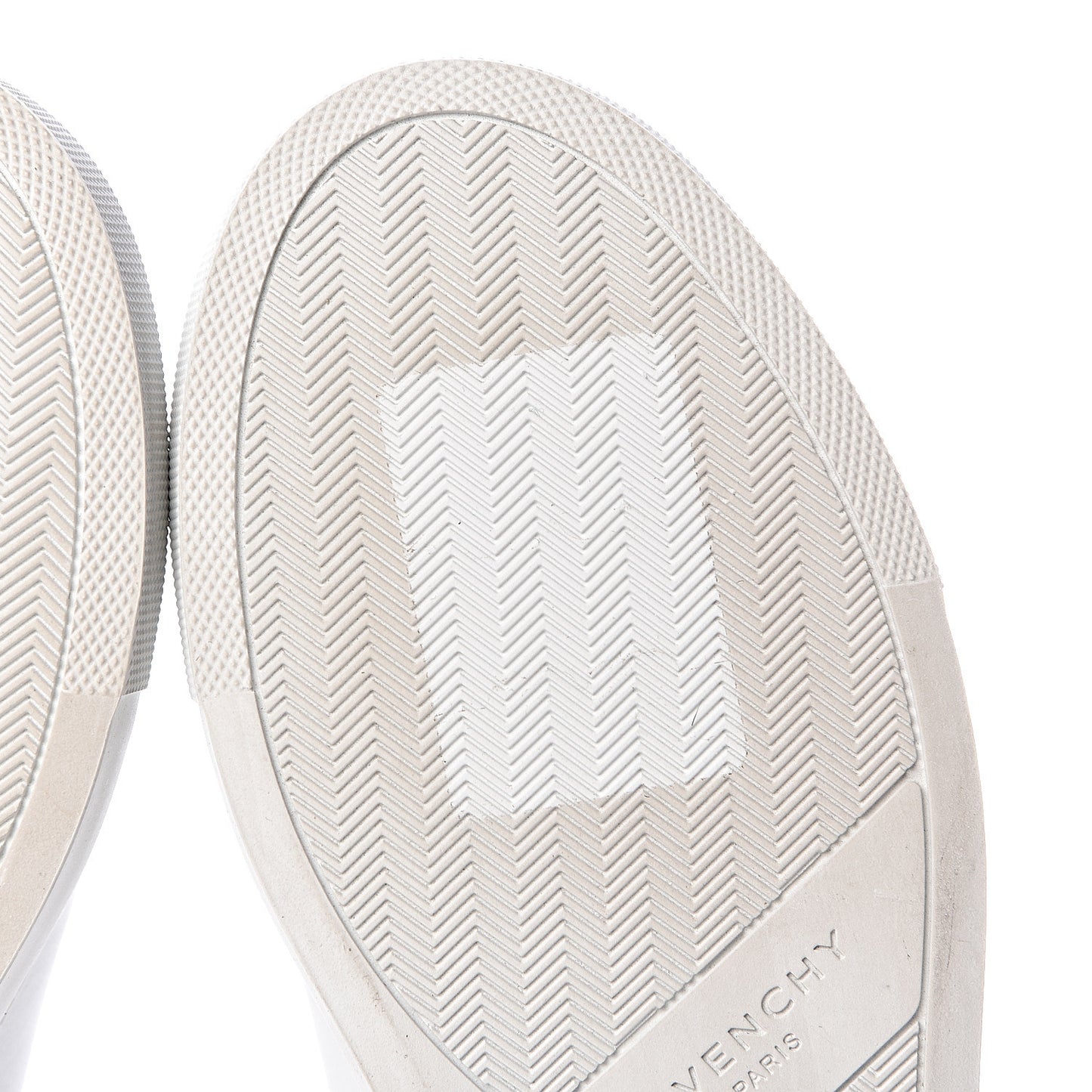 Calfskin Reverse Logo Womens Urban Street Sneakers 37 White