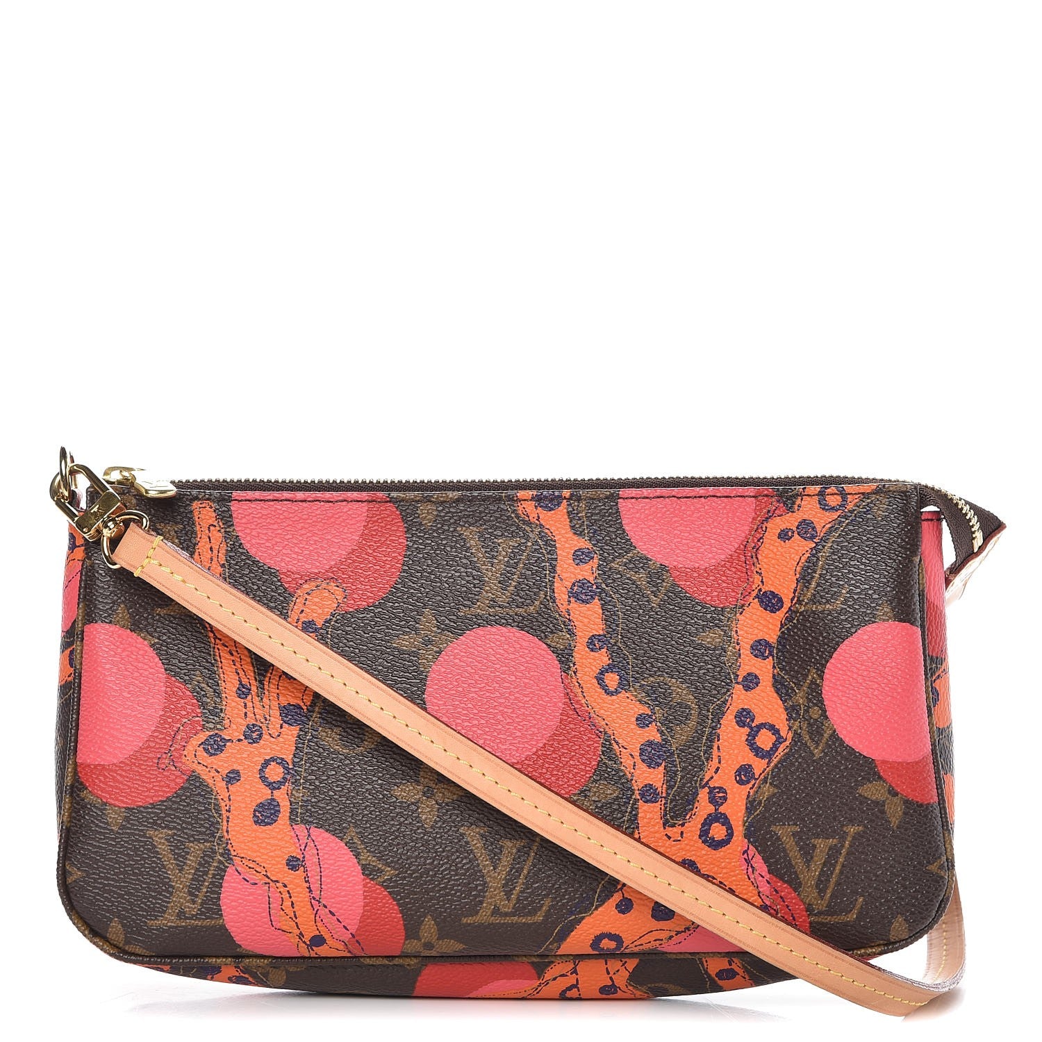 Louis Vuitton Monogram Ramages Pochette Accessories NM 1 of 8