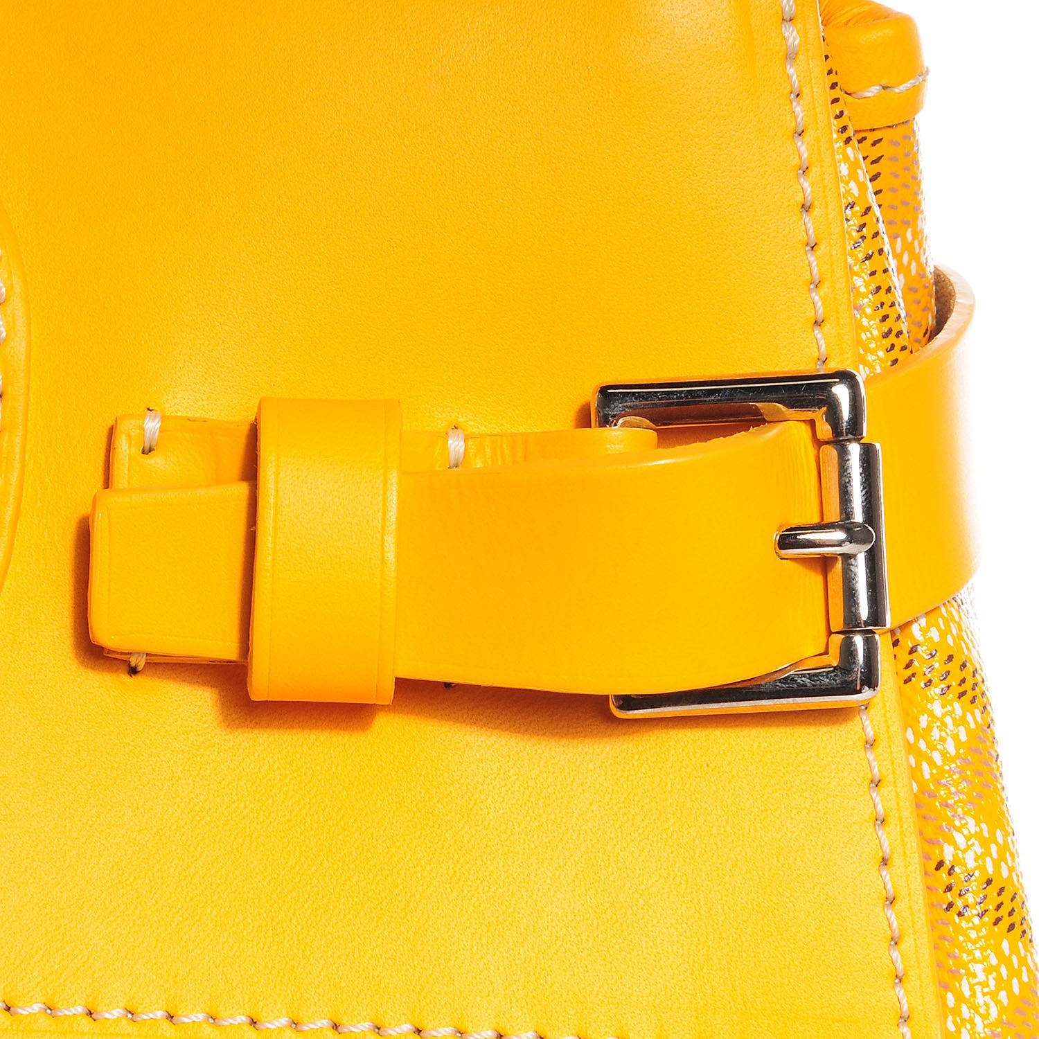 Goyard Goyardine Steamer Bag Yellow 9 of 9