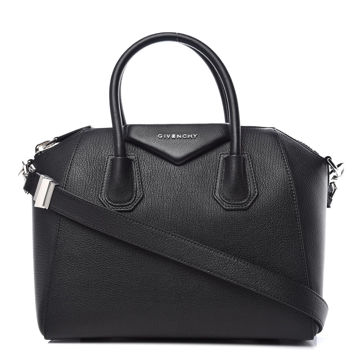 Sugar Goatskin Small Antigona Black