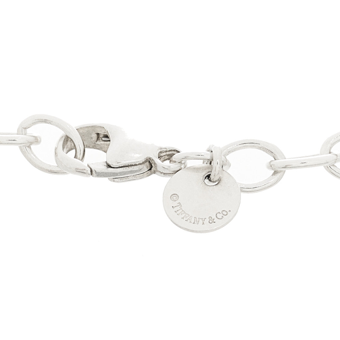 Tiffany Sterling Silver Infinity Chain Bracelet 3 of 3