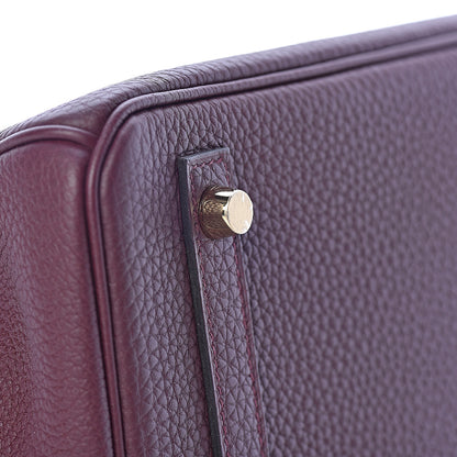 Hermes Togo Birkin 30 Bordeaux 22 of 31