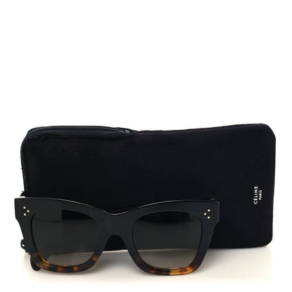 Celine Catherine Sunglasses CL 41098/F/S Black Havana 2 of 7
