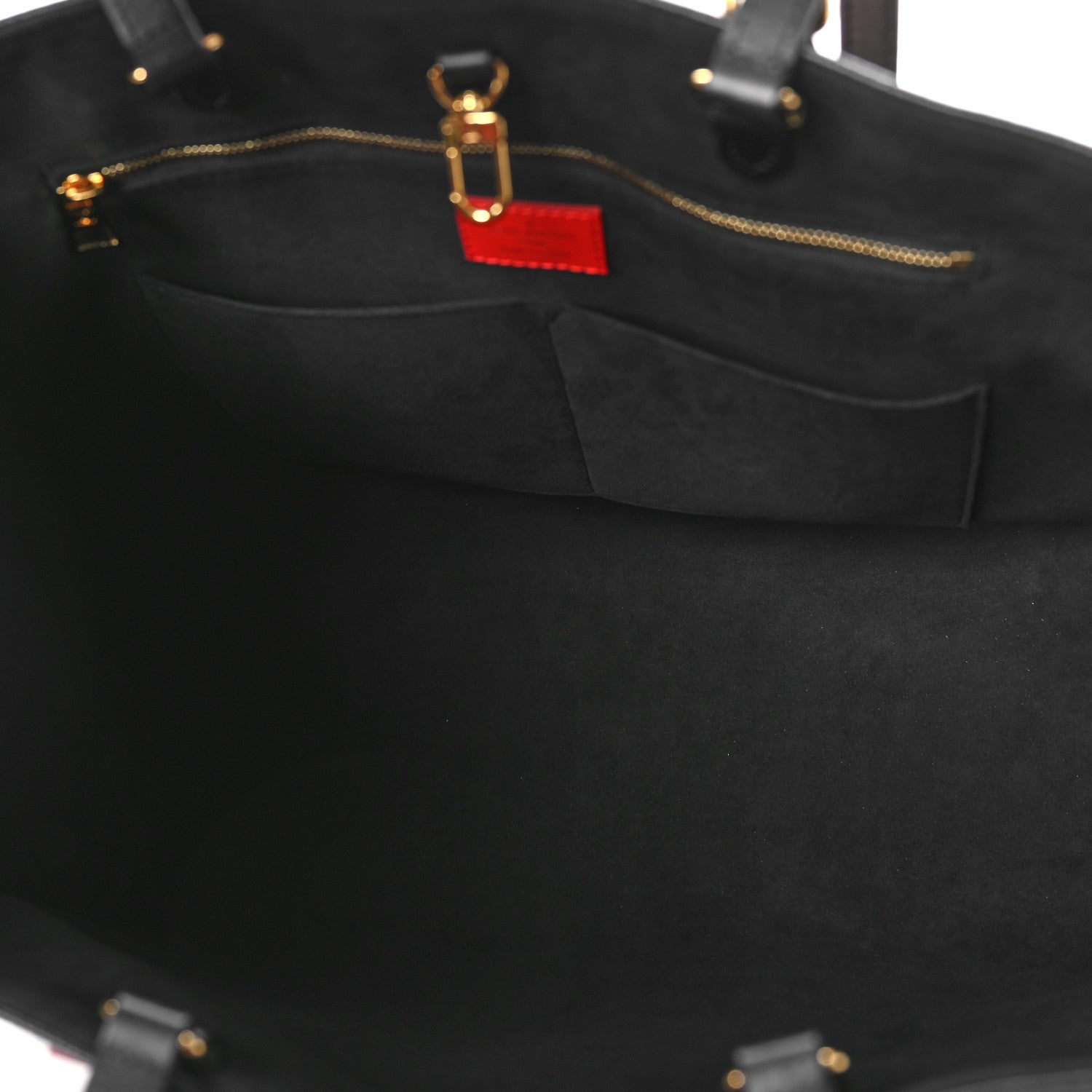 Louis Vuitton Empreinte Monogram Giant Crafty Onthego GM Black Creme 5 of 9