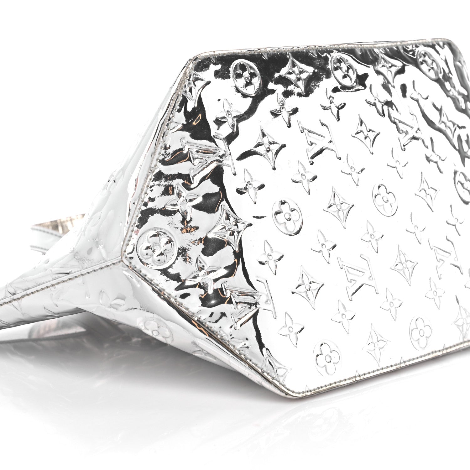 Louis Vuitton Monogram Miroir Bellevue PM Silver 7 of 12