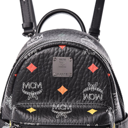 MCM Visetos Spektrum X-Mini Backpack Black 10 of 10