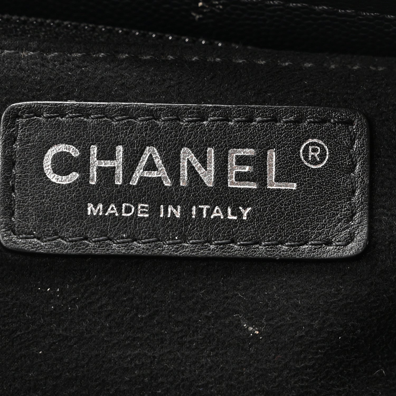 Chanel Caviar Medium Studded Deauville Tote Black 6 of 10