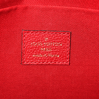 Louis Vuitton Empreinte Pochette Felicie Chain Wallet Scarlet 7 of 12