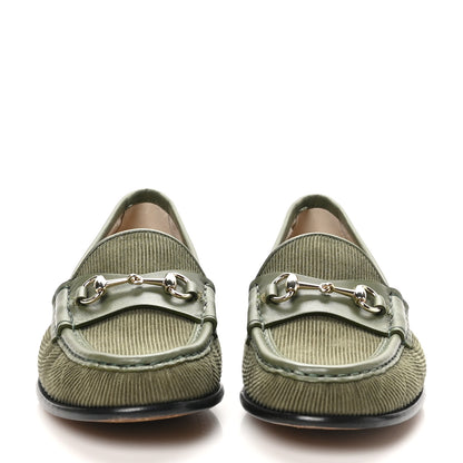 Gucci Corduroy Womens 1953 Horsebit Loafers 37 3 of 9