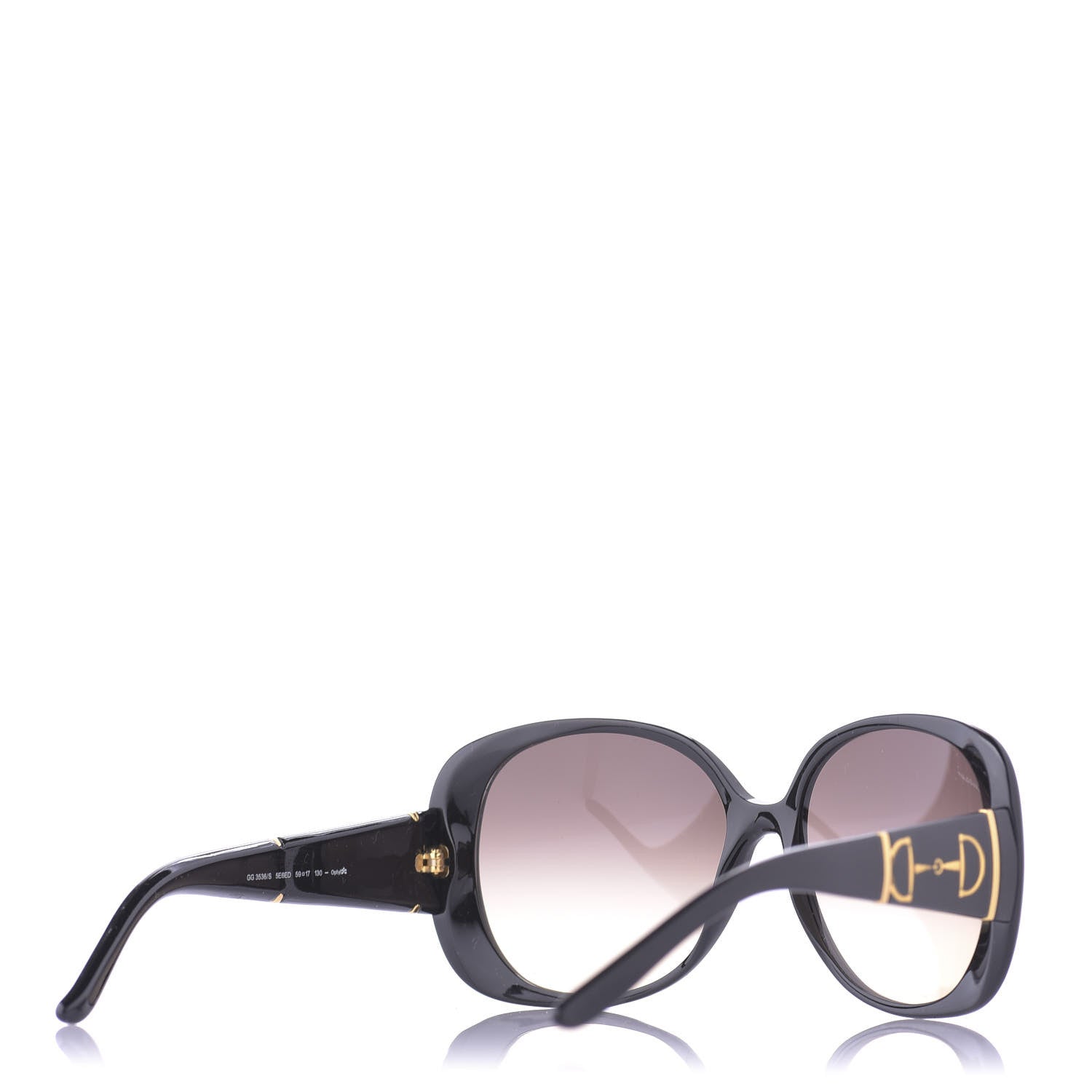 Gucci Acetate Horsebit Sunglasses GG3536/S Black 4 of 9