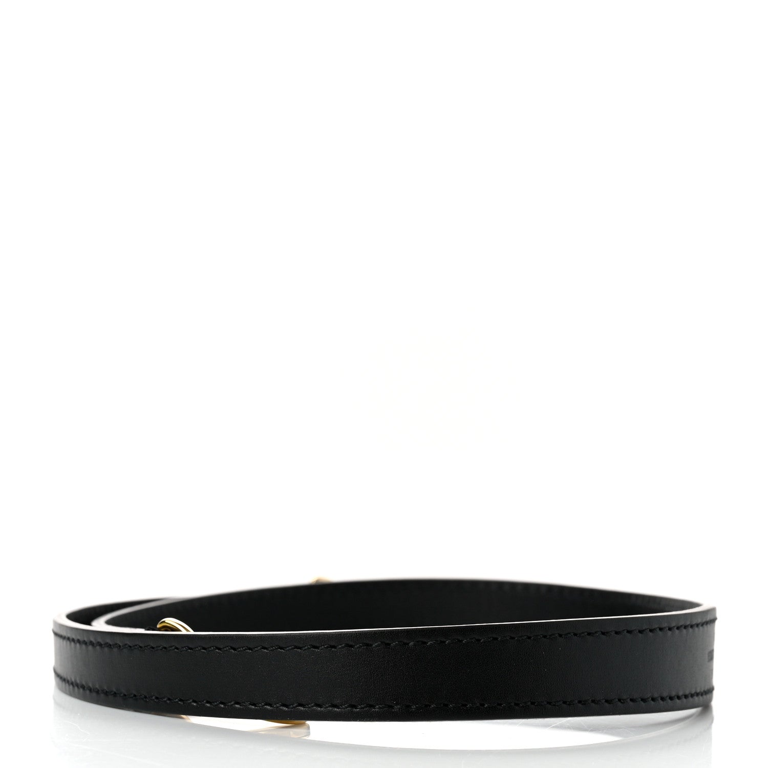 Louis Vuitton Calfskin City Steamer MM Shoulder Strap Black 2 of 4