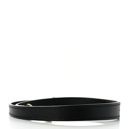 Louis Vuitton Calfskin City Steamer MM Shoulder Strap Black 2 of 4