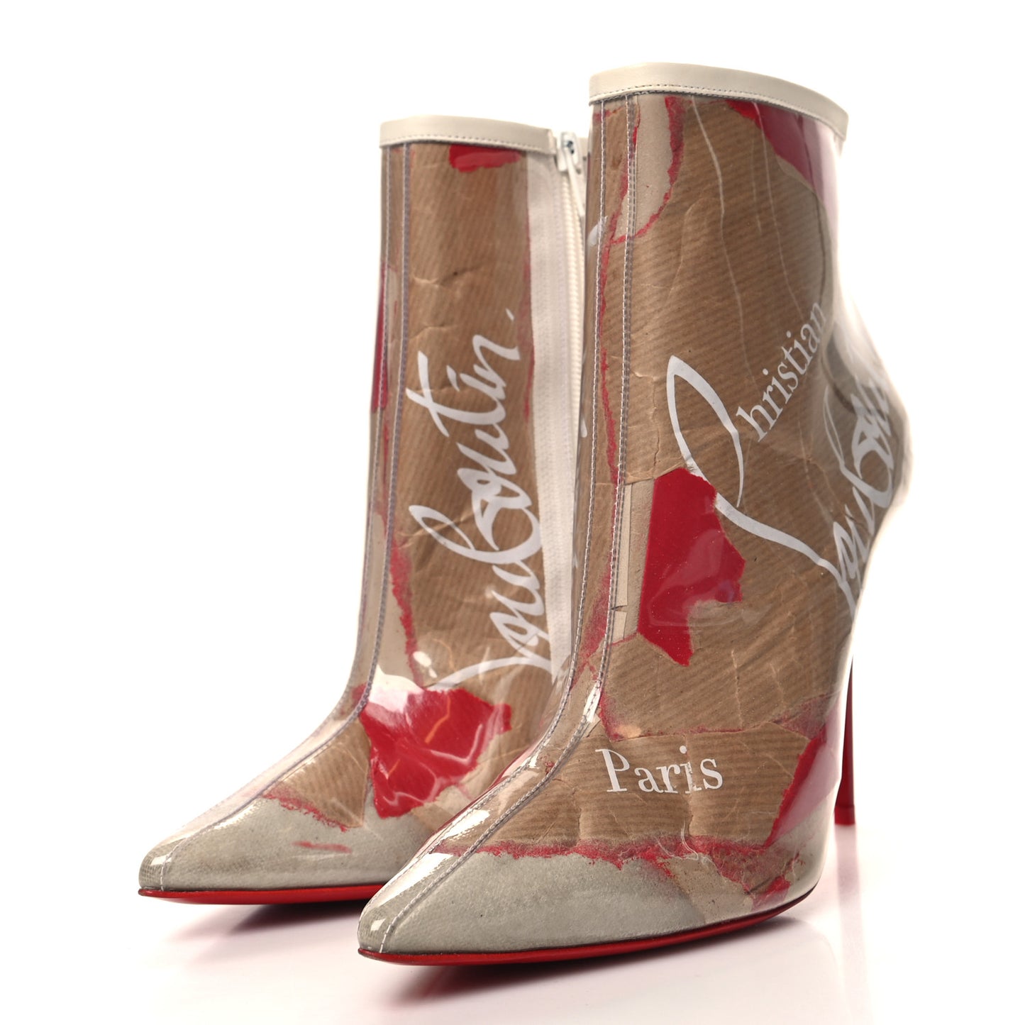 PVC Loubi So Kate Booty 100 Ankle Boots 38 Kraft