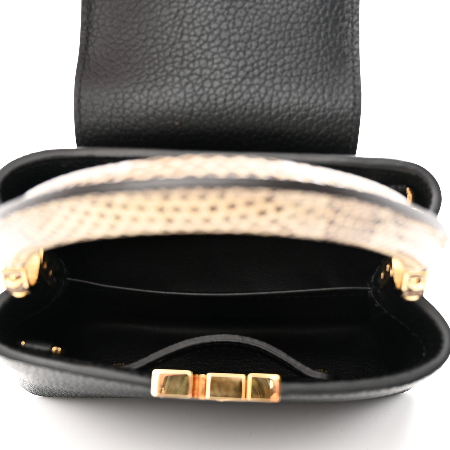 Taurillon Ayers Mini Capucines Black