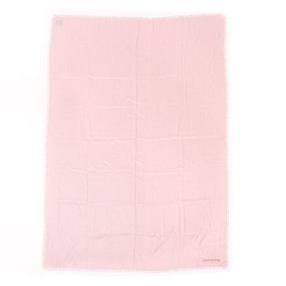 Louis Vuitton Wool Silk Monogram Shawl 1 of 4