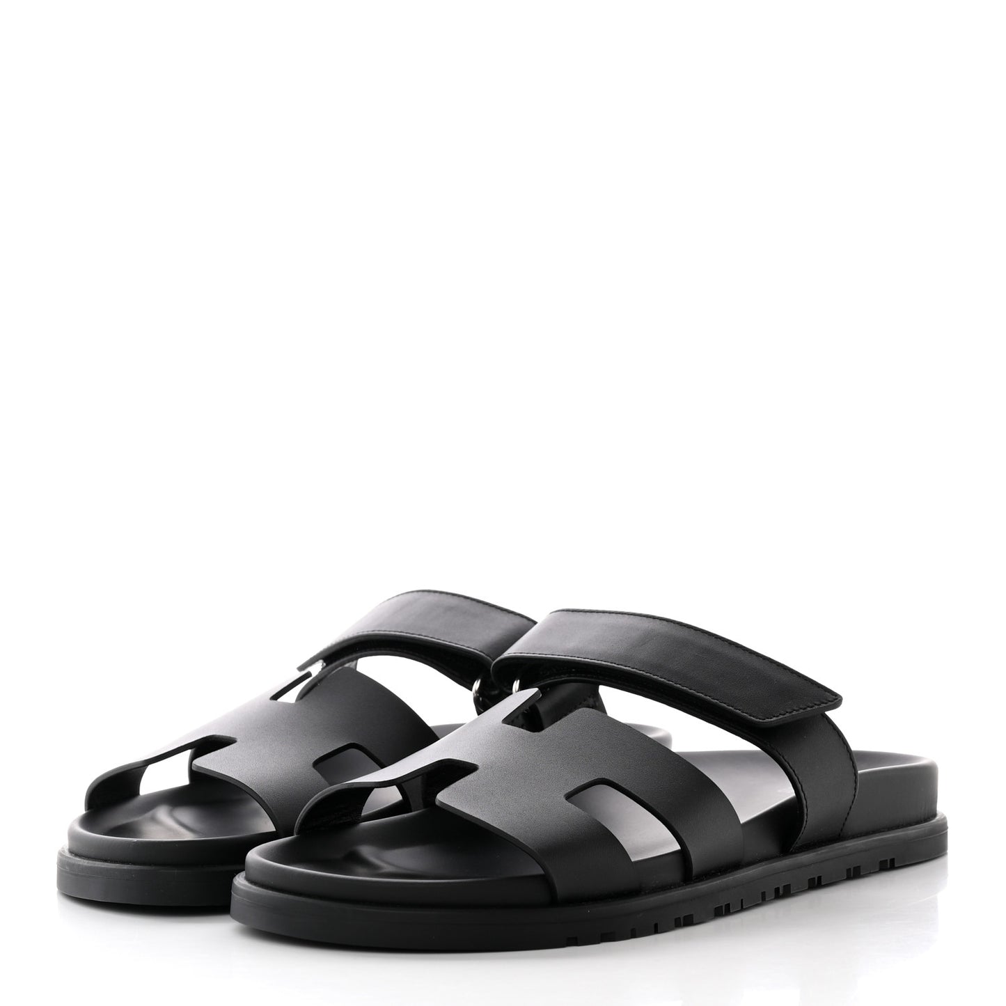 Calfskin Womens Chypre Sandals 39 Black
