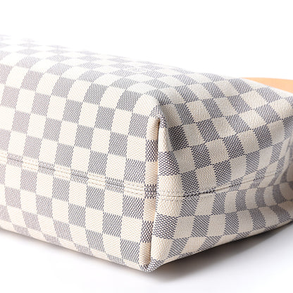 Louis Vuitton Damier Azur Graceful PM Rose Ballerine 8 of 9
