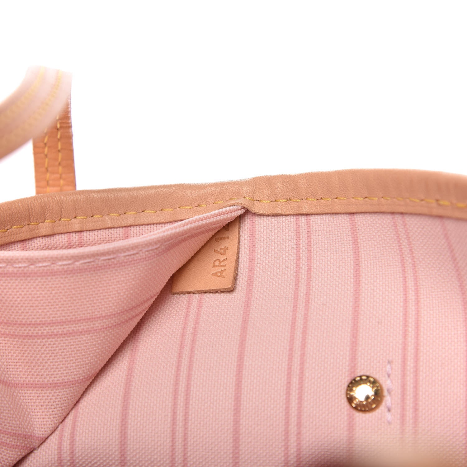 Louis Vuitton Damier Azur Neo Neverfull MM Rose Ballerine 9 of 11