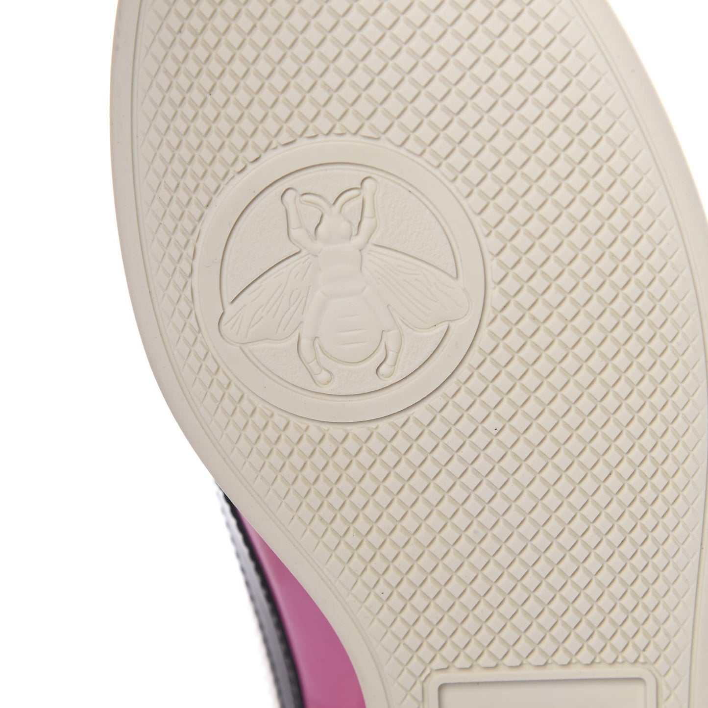 Patent Calfskin Crystal Womens Web Falacer Sneakers 36 Pink