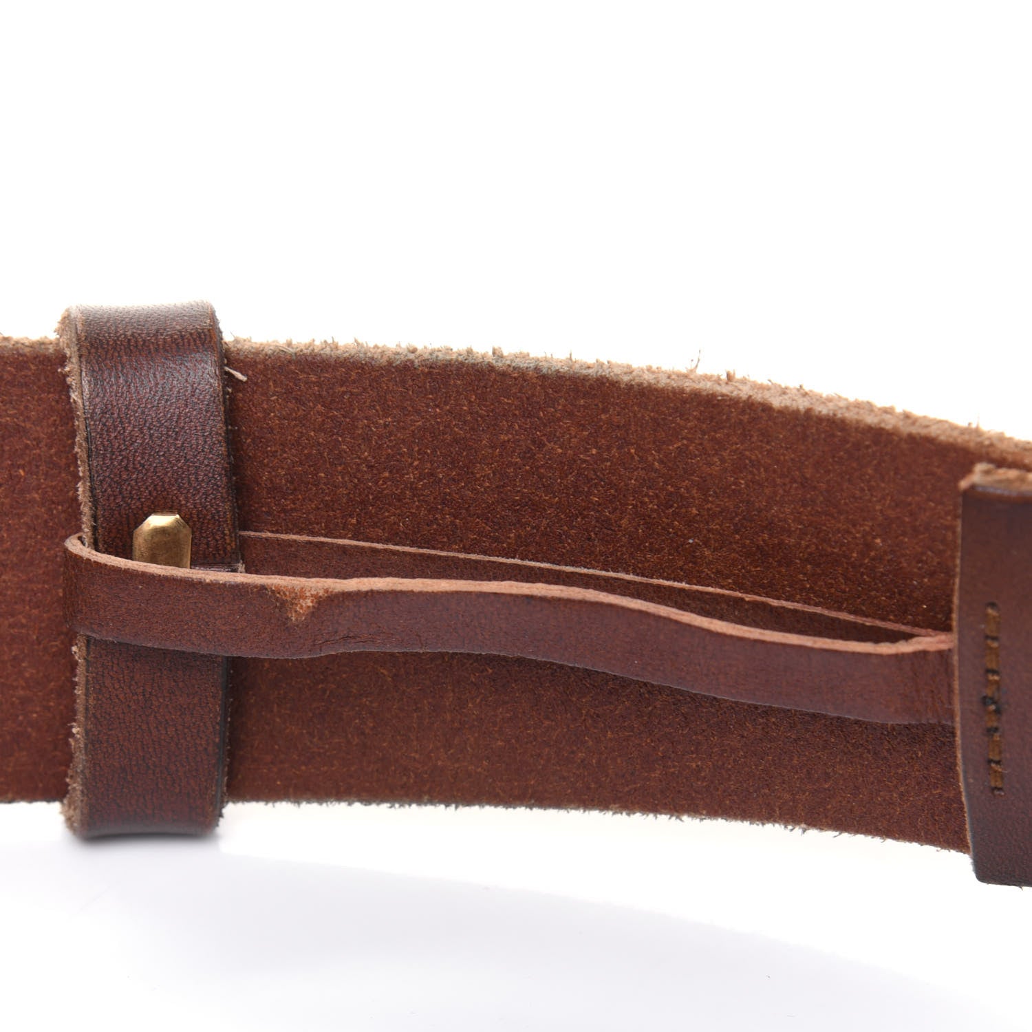 Gucci Faded Calfskin Double G 40mm Belt 90 36 Cuir 5 of 12
