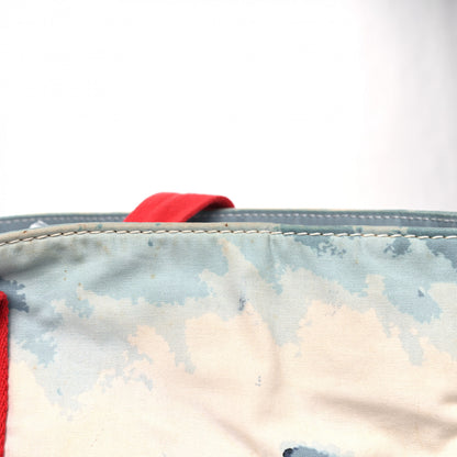Chanel Canvas Surf Tote Red Blue 19 of 19