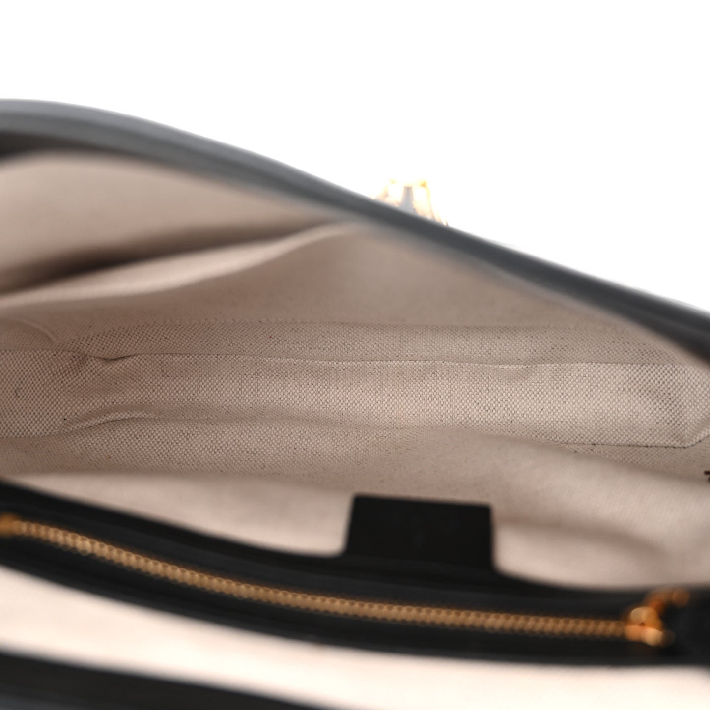Azalea Calfskin GG Monogram Bi-Color Debossed Small Jackie 1961 Hobo Mystic White Black