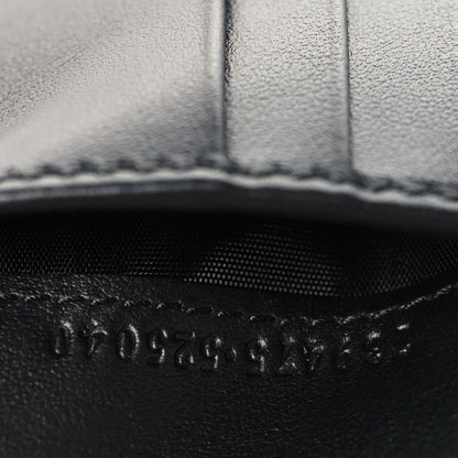 Gucci Piuma Calfskin Jumbo GG Embossed Wallet Dark Grey Black 7 of 7