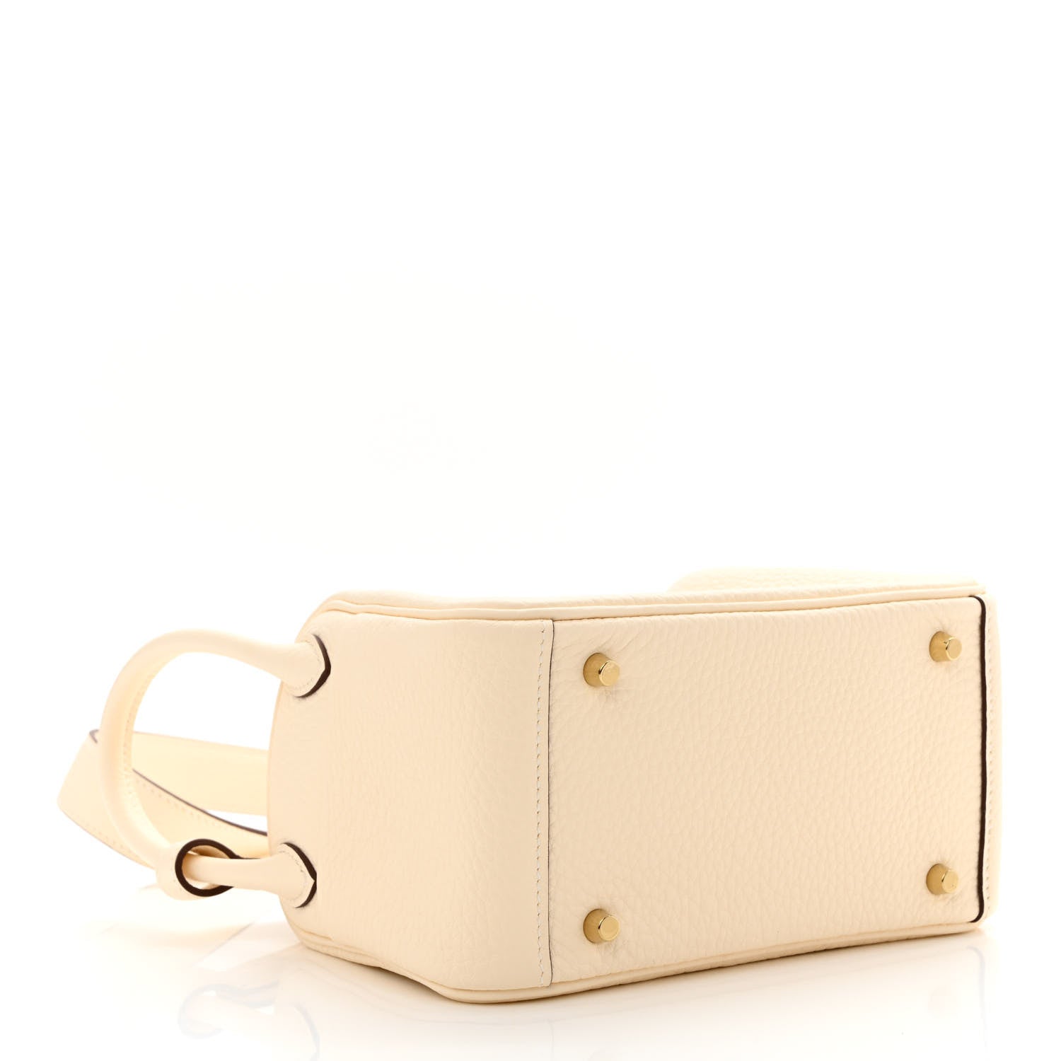 Hermes Taurillon Clemence Mini Lindy 20 Nata 4 of 11