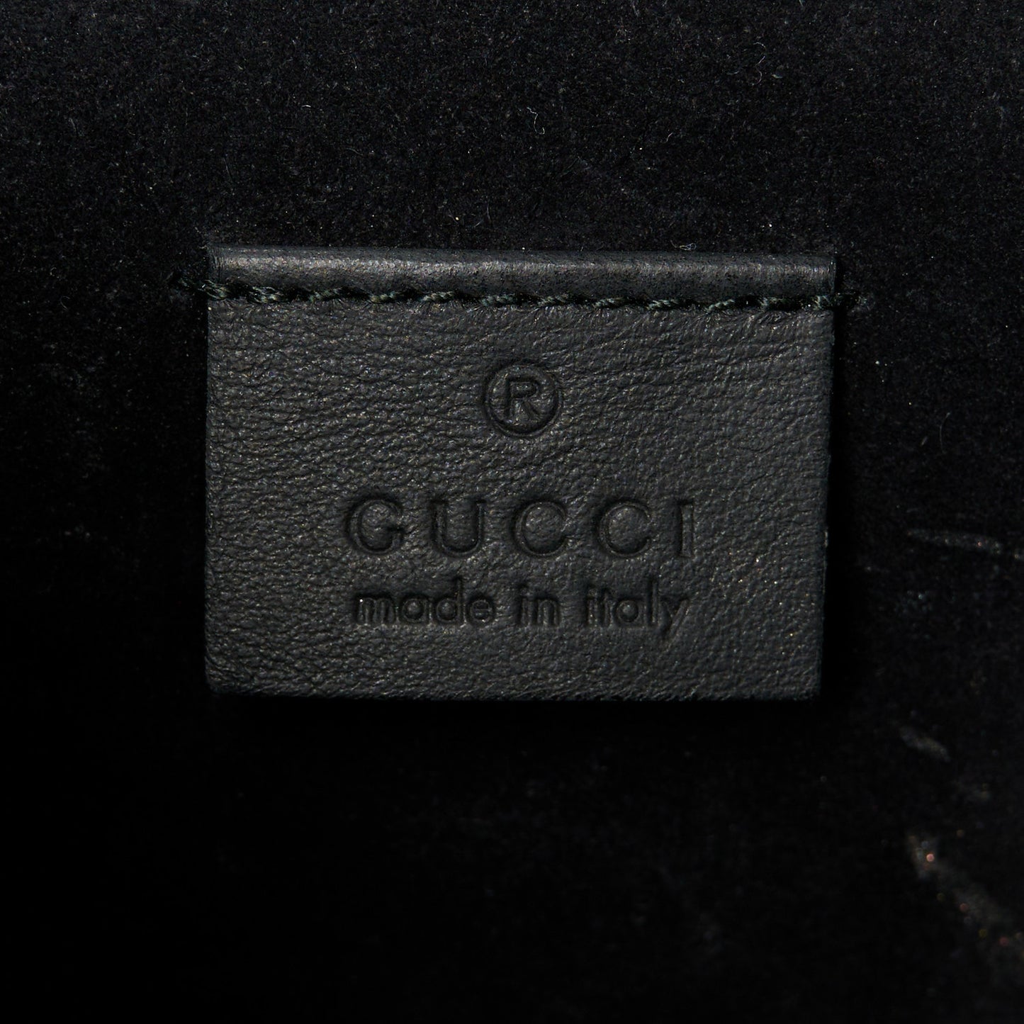 GG Supreme Monogram Small Dionysus Shoulder Bag Black