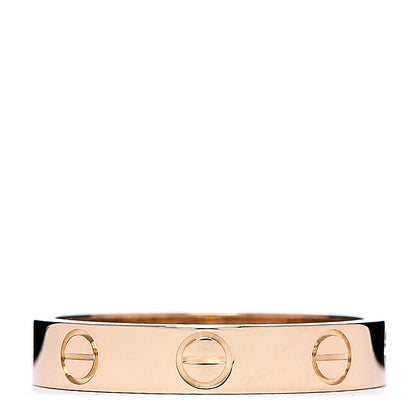 Cartier 18K Yellow Gold 3.5mm LOVE Wedding Band Ring 52 6 1 of 4
