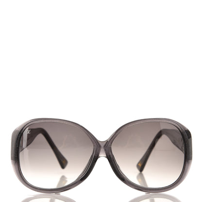 Louis Vuitton Soupcon Oversized Sunglasses Z0407E Grey Glitter 2 of 7