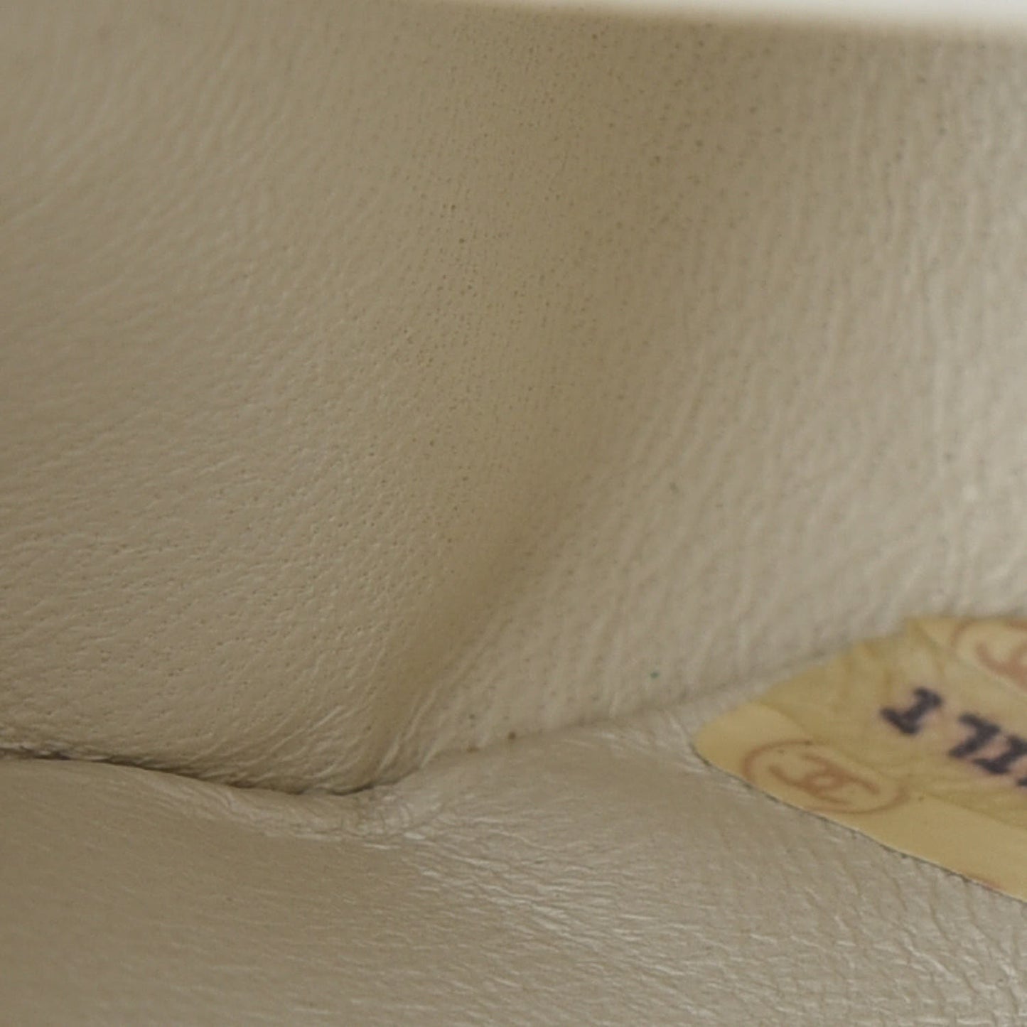 Lambskin Quilted Small Single Flap White