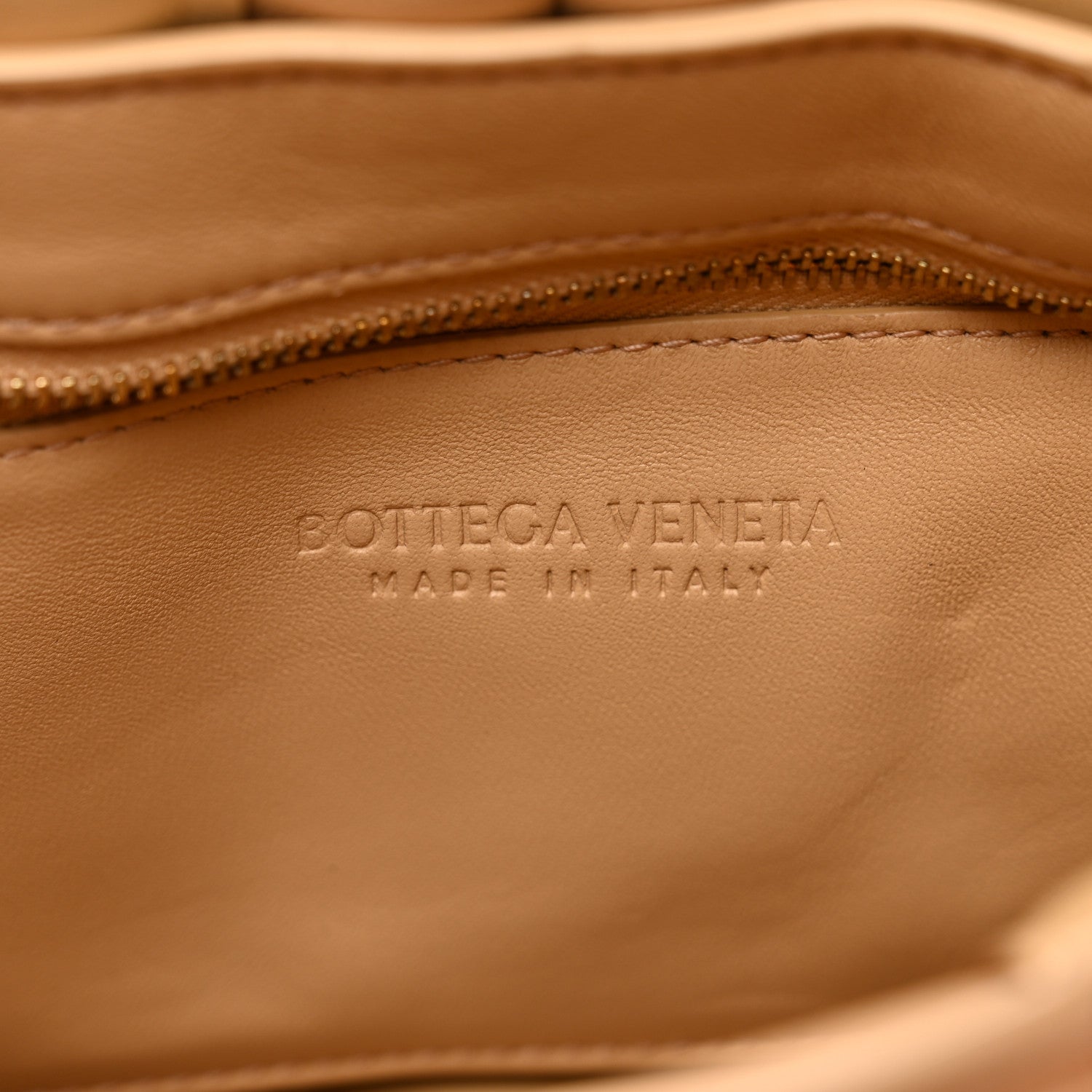 Bottega Veneta Nappa Maxi Intreccio Padded Cassette Crossbody Bag Almond 6 of 9