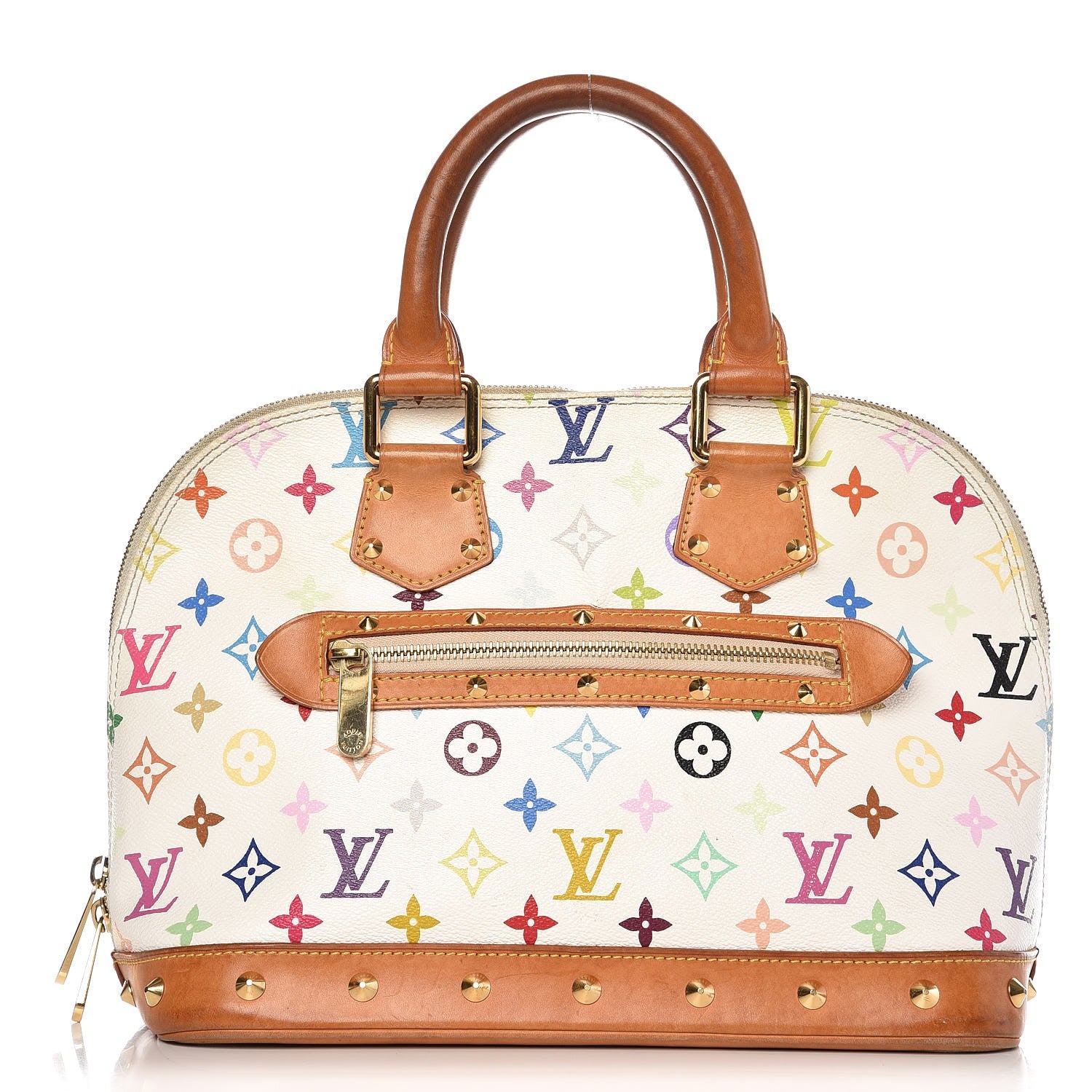 Louis Vuitton Monogram Multicolor Alma White 1 of 20