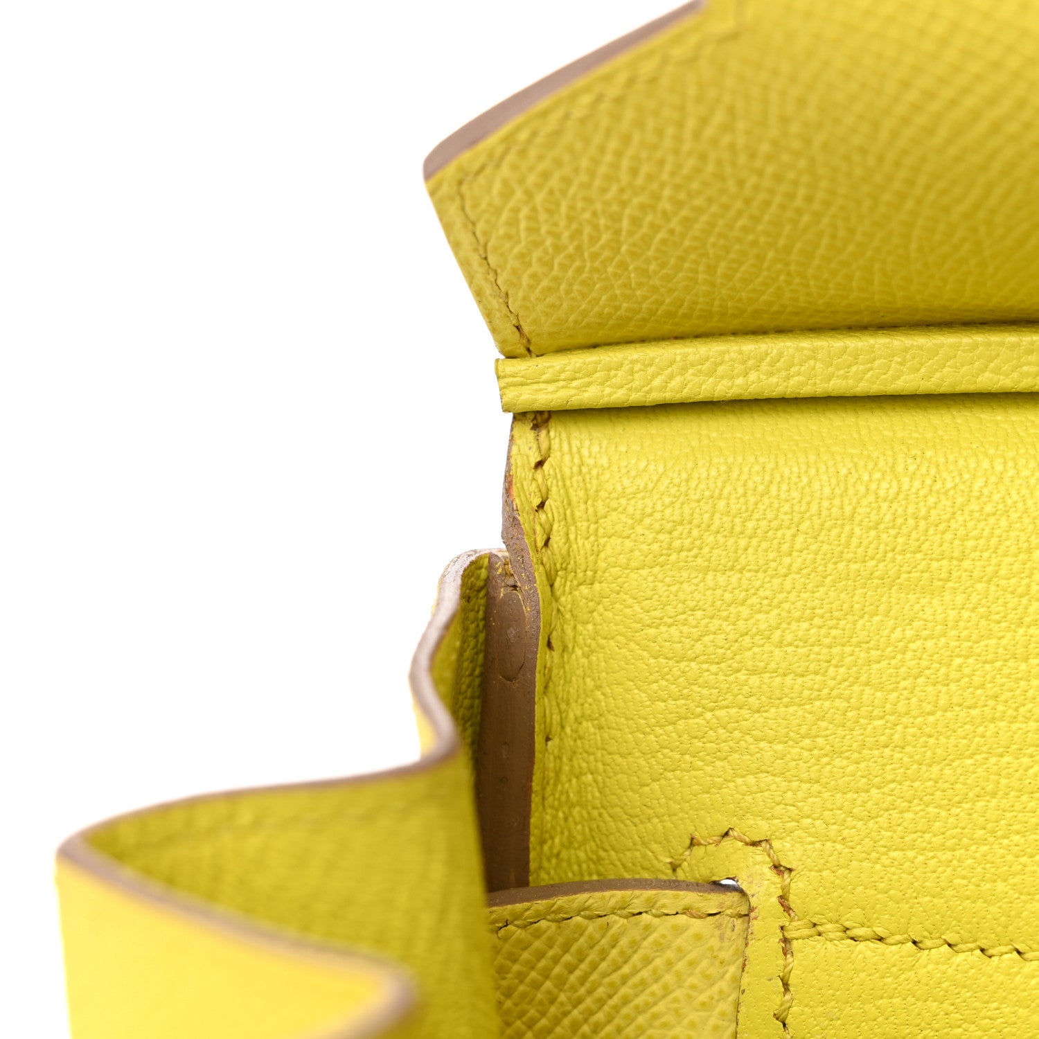 Hermes Epsom BIRKIN 30 Lime 13 of 20