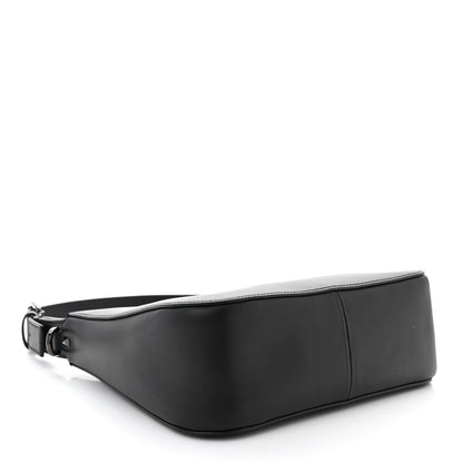 Valentino Garavani Calfskin VLTN Print Shoulder Bag Black 4 of 9
