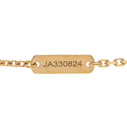 Van Cleef & Arpels VAN CLEEF & ARPELS 18K Yellow Gold Black Onyx Vintage Alhambra Pendant Necklace 5 of 6