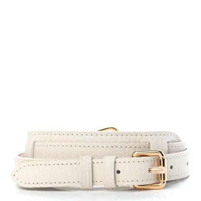 Louis Vuitton Calfskin 16mm Adjustable Shoulder Strap Creme 4 of 7