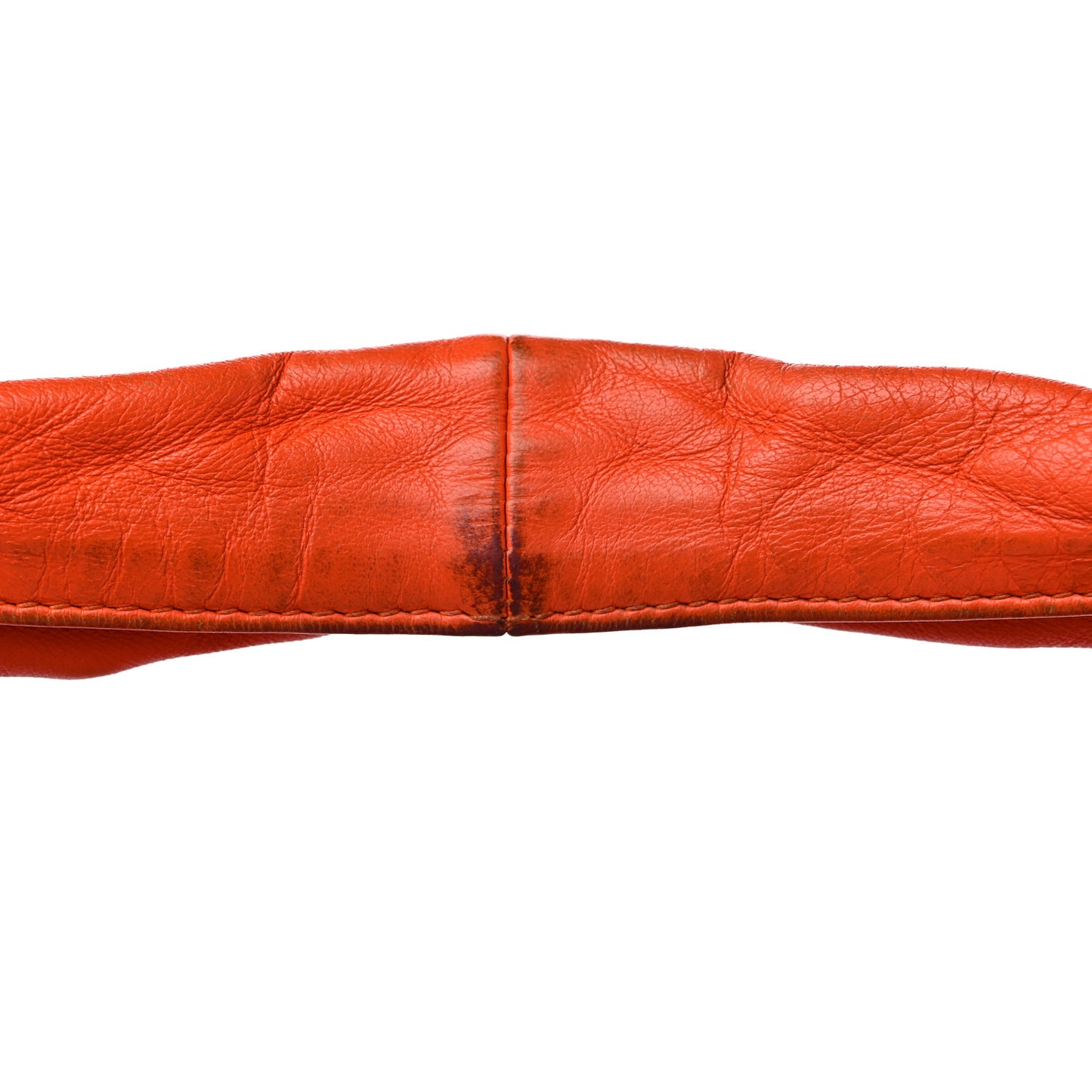 Nappa Intrecciato Medium Belly Veneta Hobo Orange